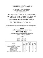 Giáo án tiếng anh 8 chuẩn kiến thức, kỹ năng năm học 2015 2016 