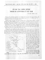 Về các tay cuốn devon thuộc họ atrypidae ở việt nam 