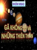 DẠY HỌC DỰ ÁN BÀI HỆ MẶT TRỜI