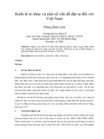 Kinh tế tri thức và một số vấn đề đặt ra đối với việt nam 