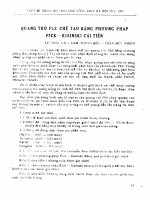 Quang trở pbs chế tạo bằng phương pháp pick   kisinski cải tiến 