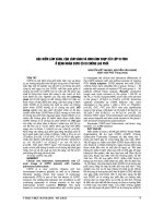 ĐẶC điểm lâm SÀNG, cận lâm SÀNG và HÌNH ẢNH CHỤP cắt lớp VI TÍNH ở BỆNH NHÂN COPD có DI CHỨNG LAO PHỔI