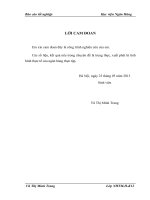 Nâng cao chất lượngthẩm định tài chính trong hoạt động cho vay ngắn hạn DNNVV tại NHNo&PTNT Chi nhánh Hà Nội”