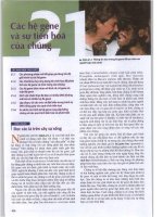 TỪ ĐIỂN SINH HỌC CAMPBELLchương 21 các hệ gene và sự tiến hóa của chúng