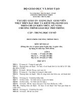 Giáo án mỹ thuạt lớp 8 chuẩn kiến thức, kỹ năng năm học 2015 2016 