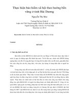 Thực hiện bảo hiểm xã hội theo hướng bền vững ở tỉnh hải dương 