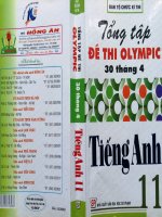 tổng hợp đề thi olympic 30 tháng 4 tiếng anh 11 năm 2007