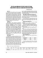 KẾT QUẢ 1000 TRƯỜNG hợp cải TIẾN kỹ THUẬT cắt tử CUNG TRONG mổ mở có CHỌN lọc tại BỆNH VIỆN PHỤ sản hải PHÒNG