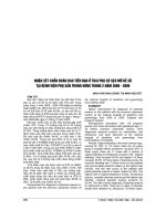 NHẬN xét CHẨN đoán RAU TIỀN đạo ở THAI PHỤ có sẹo mổ đẻ cũ tại BỆNH VIỆN PHỤ sản TRUNG UƠNG TRONG 2 năm 2008   2009