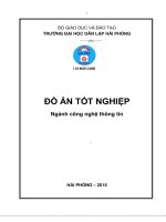 Xây dựng chương trình quản lý các lớp học ngoại ngữ tại một trung tâm đào đạo 