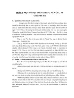 Báo cáo thực tập kế toán tổng hợp tại công ty chè phú đa