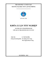 Thực trạng hoạt động marketing và một số giải pháp nhằm nâng cao hiệu quả hoạt động marketing tại công ty TNHH tâm chiến 