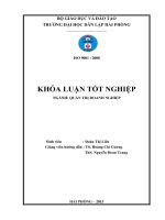 Chiến lược marketing nhằm mở rộng thị trường tiêu thụ sản phẩm thép tại công ty cổ phần công nghệ và thương mại trang khanh 