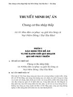 Thuyết minh KT hệ thống cơ điện chung cư 