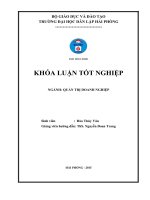 Một số giải pháp nâng cao hiệu quả sử dụng vốn kinh vốn doanh tại công ty cổ phần xây lắp hải long 