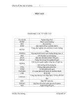 Chi trả dịch vụ môi trường – kinh nghiệm thế giới và áp dụng tại việt nam 