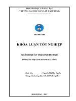 Lập dự án đầu tư mở trung tâm đào tạo và kết nối việc làm của công ty TNHH tư vấn quản lý và đào tạo lê mạnh 