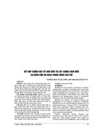 KẾT hợp XƯƠNG nẹp vít NHỎ điều TRỊ gãy XƯƠNG hàm dưới tại BỆNH VIỆN đa KHOA TRUNG ƯƠNG cần THƠ