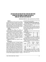 LIÊN QUAN GIỮA KHẢ NĂNG hồi PHỤC THẦN KINH dưới ổ mắt với mức độ tổn THƯƠNG và PHƯƠNG PHÁP điều TRỊ TRONG gãy PHỨC hợp gò má CUNG TIẾP