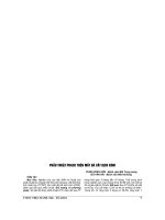 PHẪU THUẬT PHACO TRÊN mắt đã cắt DỊCH KÍNH