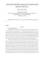 Phát triển hợp đồng tương lai trái phiếu chính phủ tại việt nam 