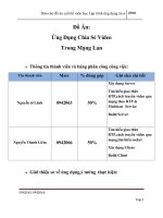 Báo cáo đồ án cuối kì môn học lập trình ứng dụng java 