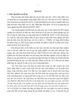 Tóm tắt luận án nghiên cứu ảnh hưởng của một số thông số đến chất lượng sản phẩm và tiêu thụ năng lượng của máy trộn thức ăn chăn nuôi kiểu nằm ngang