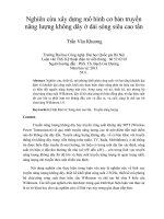 Nghiên cứu xây dựng mô hình cơ bản truyền năng lượng không dây ở dải sóng siêu cao tần 