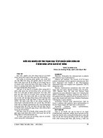 BƯỚC đầu NGHIÊN cứu TÌNH TRẠNG HOẠI tử vô KHUẨN CHỎM XƯƠNG đùi ở BỆNH NHÂN LUPUS BAN đỏ hệ THỐNG