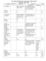 Tổng hợp đề thi HK II toán 7 