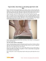 Nguyên nhân, triệu chứng và cách phòng ngừa thoát vị đĩa đệm