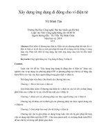 Xây dựng ứng dụng di động cho ví điện tử 