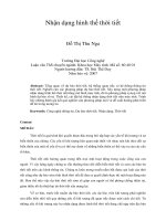 Nhận dạng hình thế thời tiết 