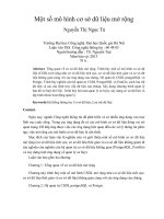 Một số mô hình cơ sở dữ liệu mở rộng 