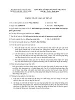 Tóm tắt luận án cải tiến quá trình học của một số mạng nơ ron ghi nhớ 