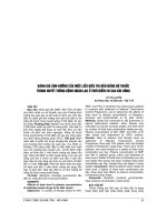 ĐÁNH GIÁ ẢNH HƯỞNG của mức LIỀU điều TRỊ đến NỒNG độ THUỐC TRONG HUYẾT TƯƠNG BỆNH NHÂN LAO ở THỜI điểm 2h SAU KHI UỐNG