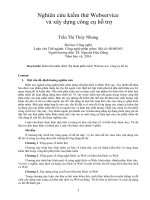 Nghiên cứu kiểm thử webservice và xây dựng công cụ hỗ trợ 