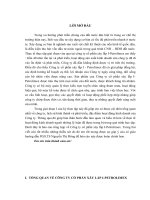 thực tập kế toán tại công ty cổ phần xây lắp i petrolimex