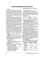 LẤY mỡ MI dưới QUA ĐƯỜNG kết mạc MI BẰNG LASER CO2