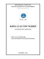 Hoàn thiện công tác lập và phân tích bảng cân đối kế toán tại công ty cổ phần đầu tư xây dựng và thương mại ICC 
