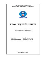 Hoàn thiện công tác kế toán chi phí sản xuất và tính giá thành sản phẩm tại công ty cổ phần đầu tư và xây dựng bạch đằng 9 