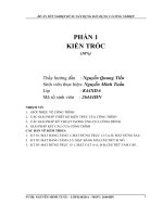 Đồ án tốt nghiệp  xây dựng dân dụng và công nghiệp