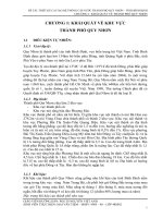 Thiết kế cải tạo hệ thống cấp nước thành phố quy nhơn – tỉnh bình định (kèm bản vẽ)