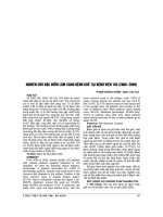 NGHIÊN cứu đặc điểm lâm SÀNG BỆNH GHẺ tại BỆNH VIỆN 103 (2000  2009)