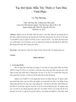 Tục thờ quốc mẫu tây thiên ở tam đảo – vĩnh phúc