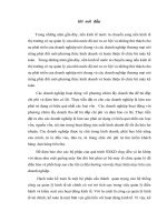 Báo cáo thực tập tổng hợp tổng công ty rau quả và nông sản việt nam