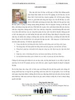 Tư vấn ôn thi đại học môn sinh học