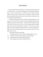 Báo cáo thực tập kế toán tổng hợp công ty cổ phần văn phòng phẩm cửu long