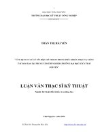 Ứng dụng vi xử lý tín hiệu số TMS320 trong điều khiển, phục vụ công tác đào tạo tại trung tâm thí nghiệm trường đại học kĩ thuật công nghiệp thái nguyên