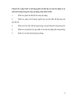 Chuyên đề 4 quy trình và nội dung giám sát tiến độ, an toàn lao động và vệ sinh môi trường trong thi công xây dựng công trình 